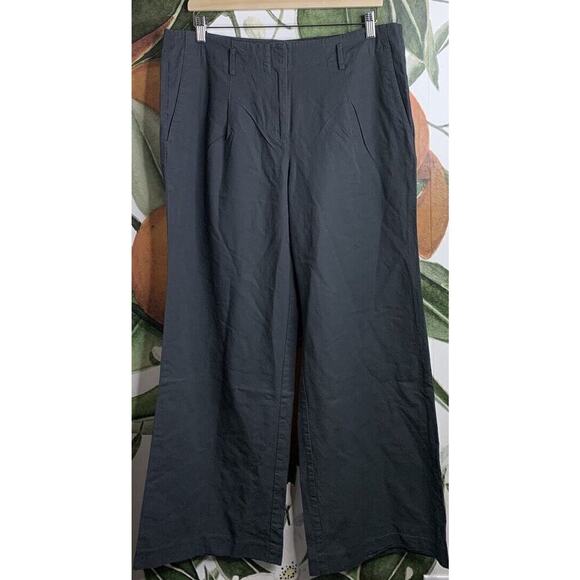 Ann Taylor Pants - Ann Taylor Factory Size 12 Cotton Blend Wide Leg Pants Casual Wear